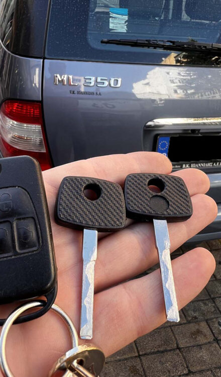 Κλειδί immobilizer Mercedes - Υπηρεσίες κλειδιών immobilizer για Mercedes στην Καβάλα