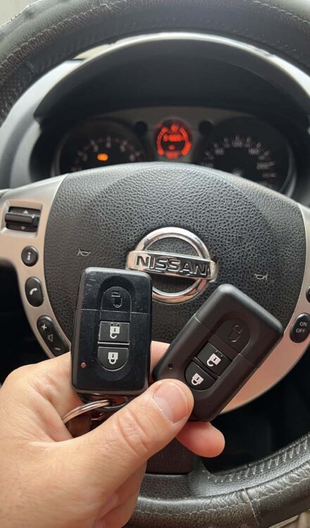 Κλειδί immobilizer Nissan - Κατασκευή κλειδιών immobilizer για Nissan στην Καβάλα