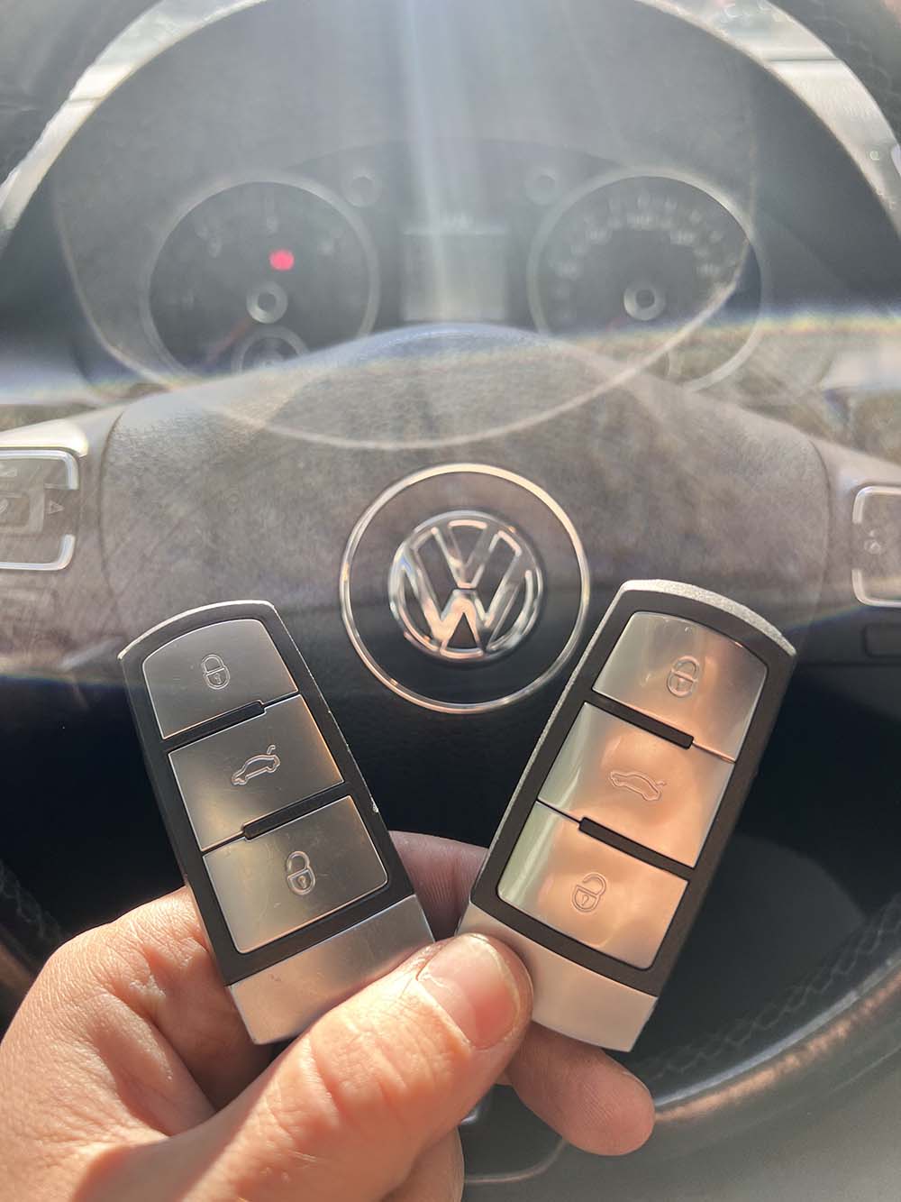 VOLKSWAGEN Κλειδί immobilizer Volkswagen - Κατασκευή κλειδιών immobilizer για Volkswagen στην Καβάλα